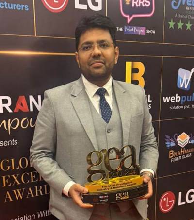Honoured at Global Excellence Awards 2025